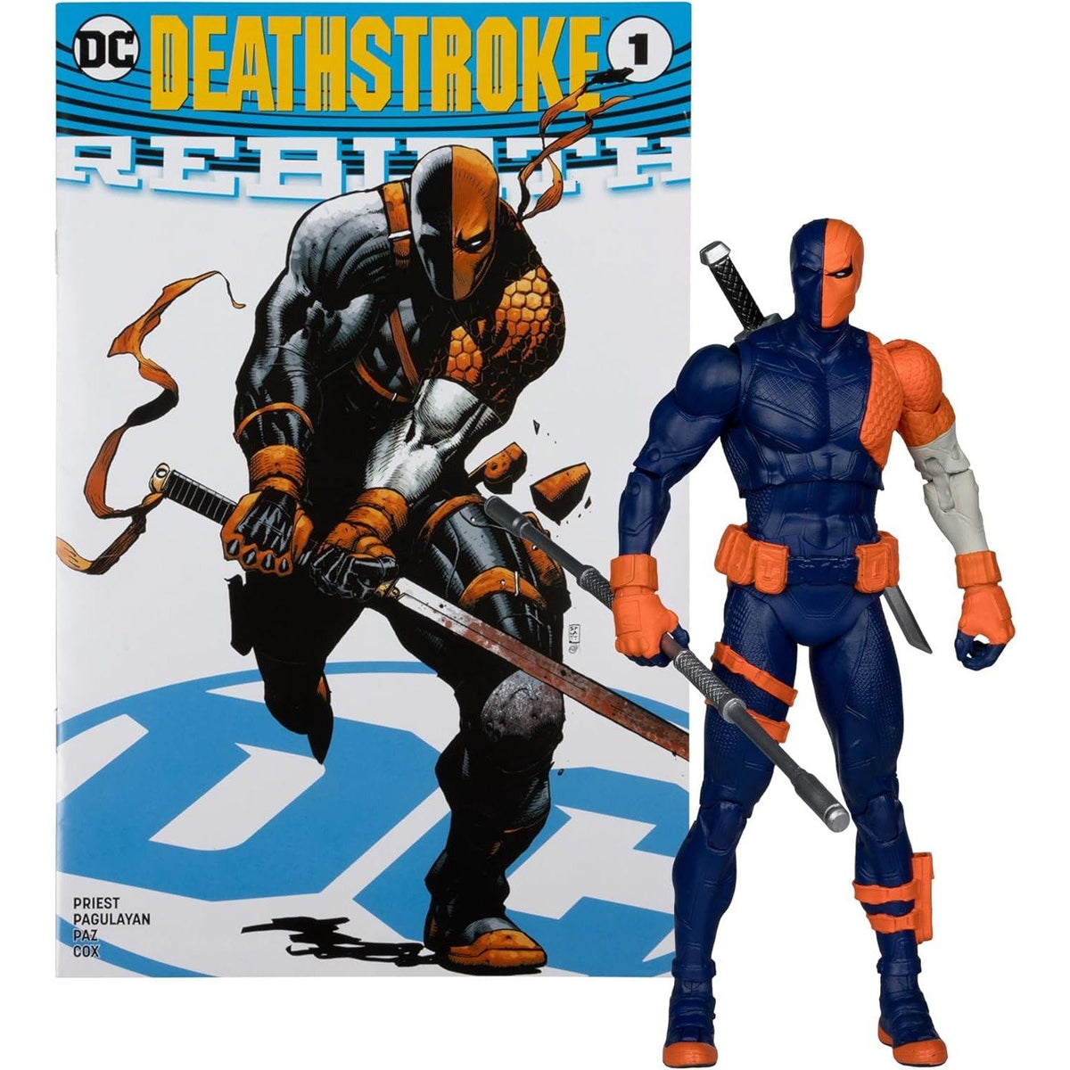 DC Direct Page Punchers Deathstroke DC Rebirth