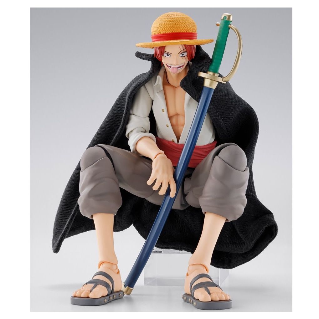 One Piece SH Figuarts Shanks and Monkey D Luffy