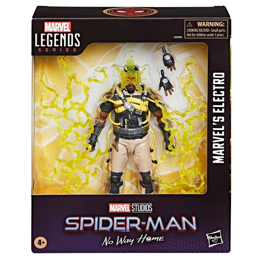 Spider-Man No Way Home Marvel Legends Electro Deluxe