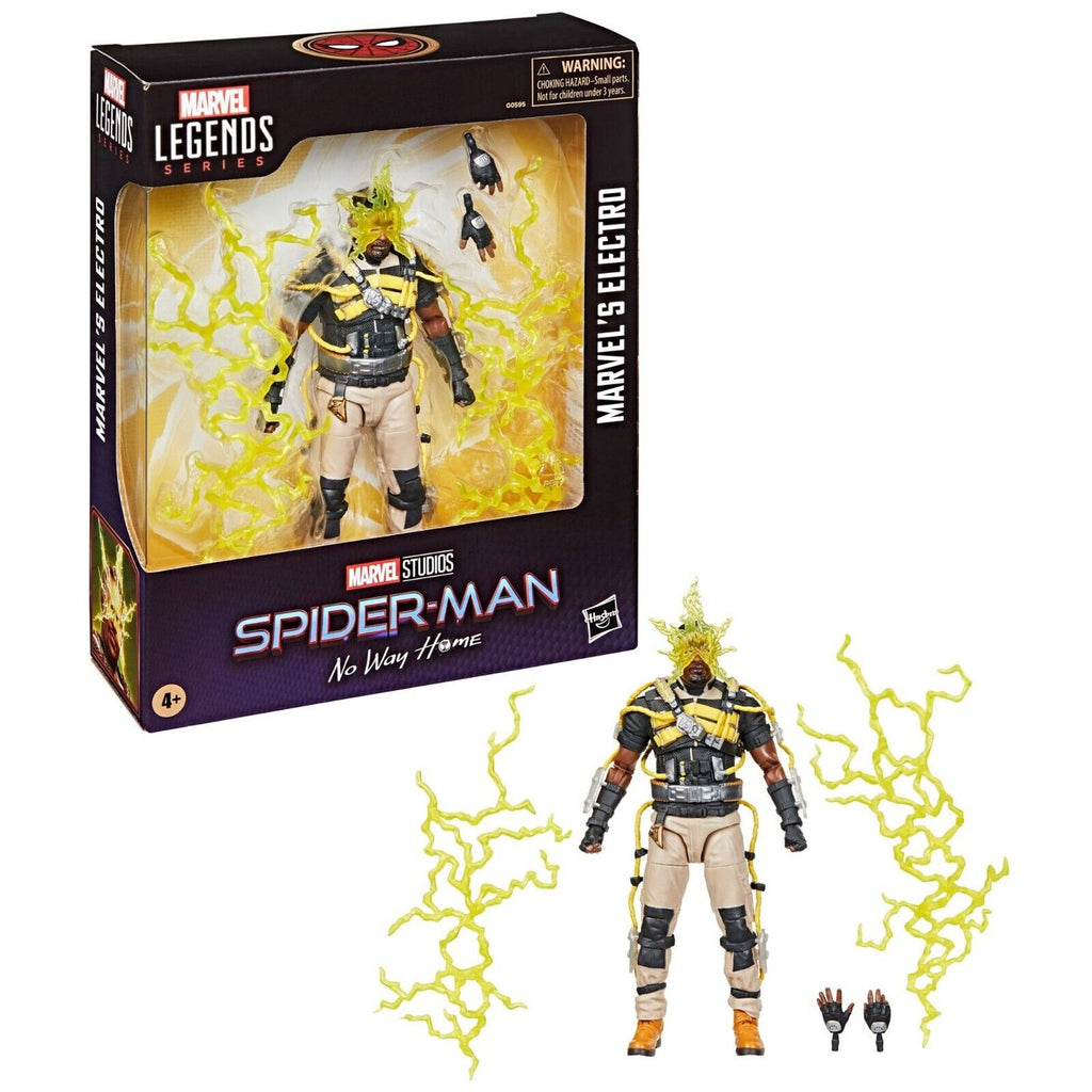 Spider-Man No Way Home Marvel Legends Electro Deluxe