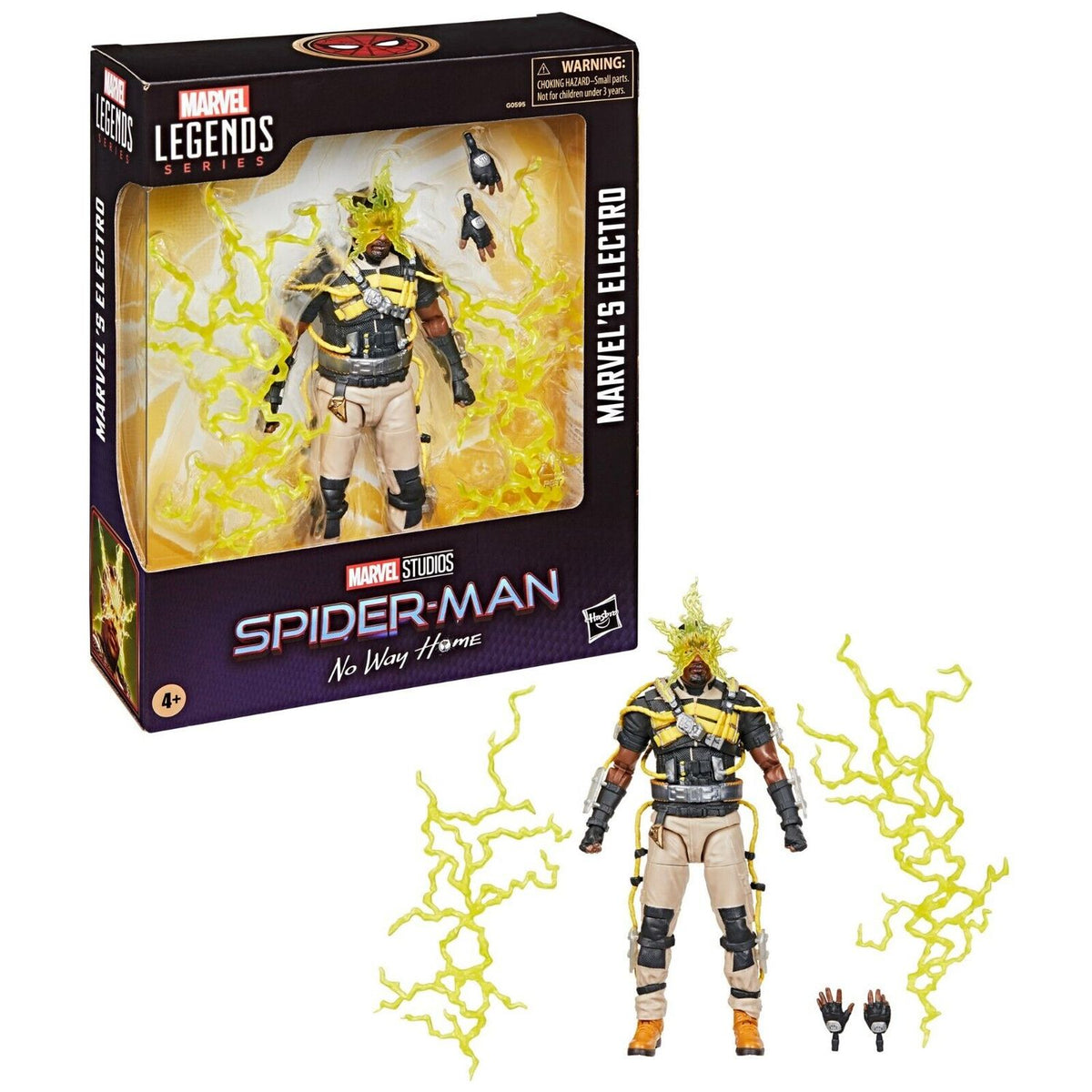Spider-Man No Way Home Marvel Legends Electro Deluxe