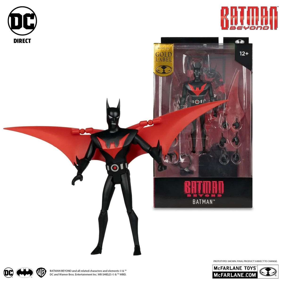 Batman Beyond Dc Direct Animated Series Gold Label