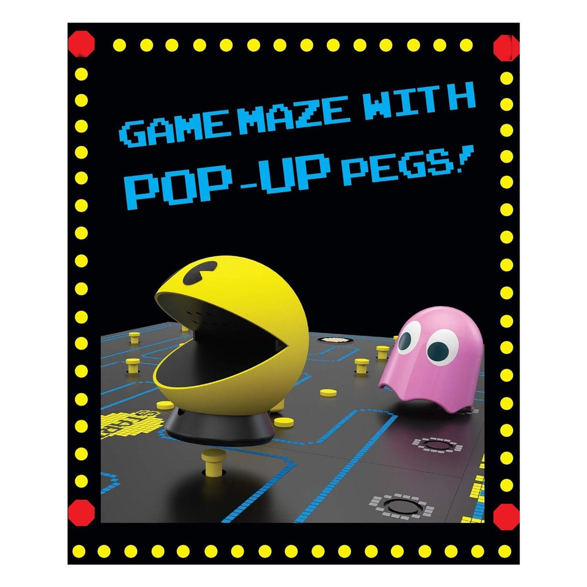 PAC-MAN The Board Game Juego de Mesa Pacman con Sonido