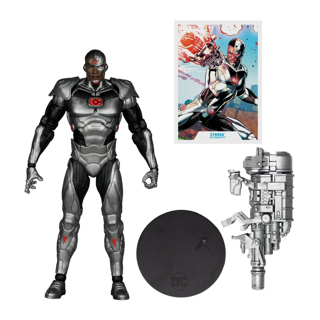 DC Rebirth Multiverse Cyborg Liga de la Justicia