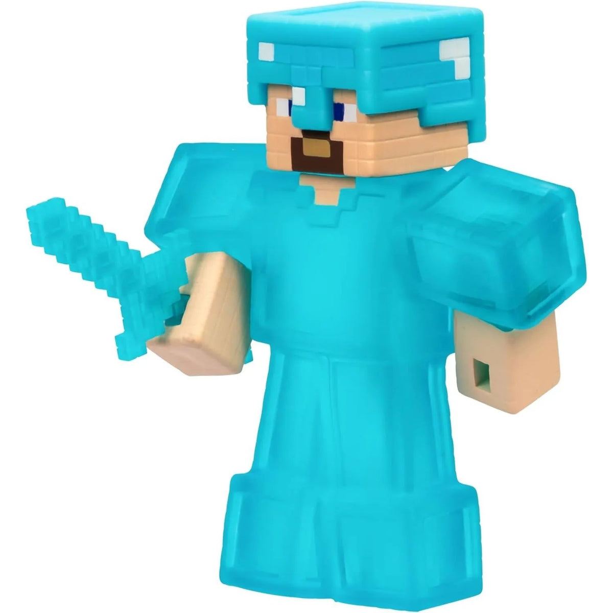 Heroes of Goo Jit Zu Minecraft elásticos Steve con Espada