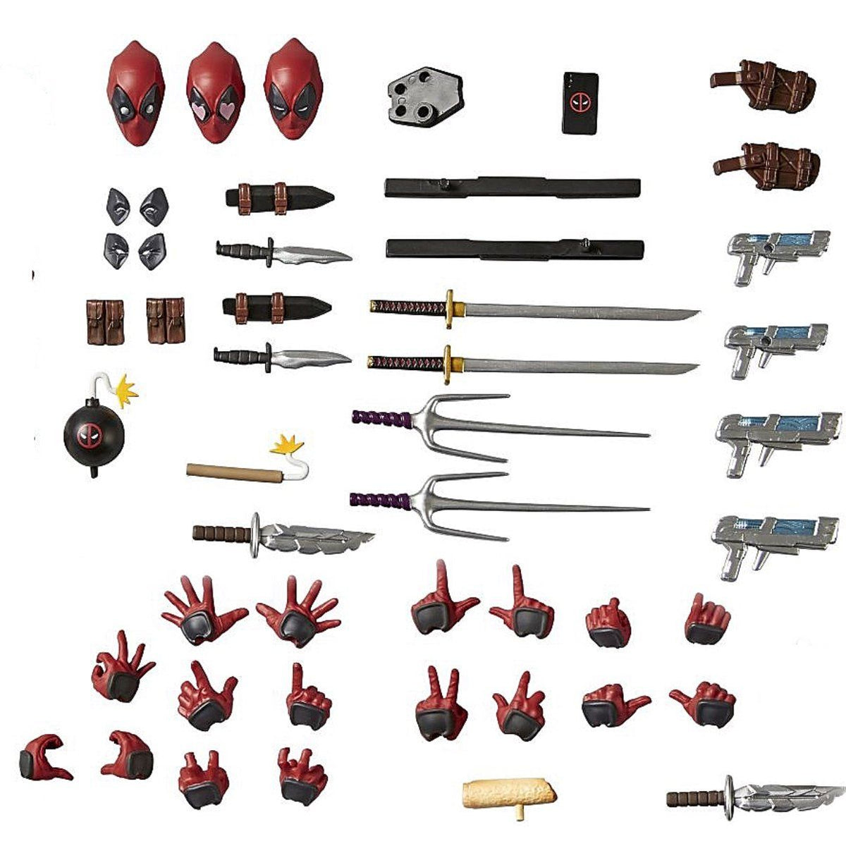 Marvel Amazing Yamaguchi Revoltech Deadpool Ver 2.5