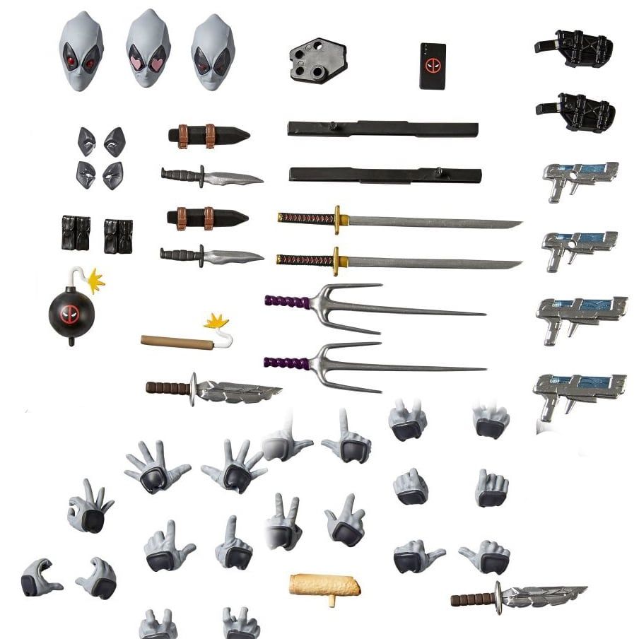 Marvel Amazing Yamaguchi Revoltech Deadpool X-Force