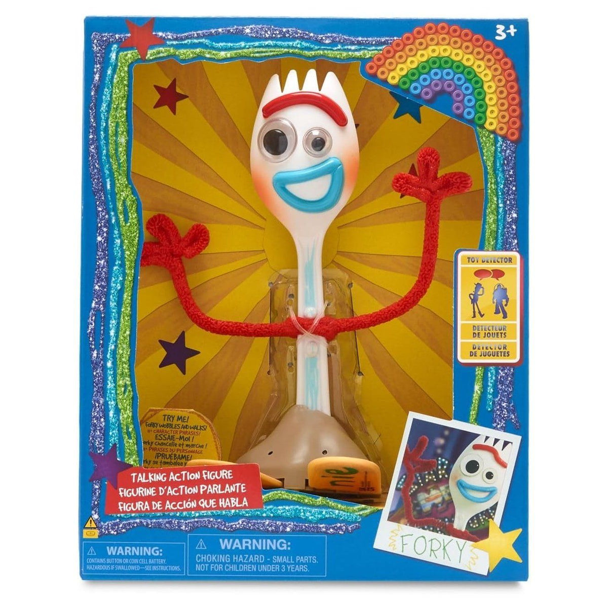 Muñeco Oficial Forky Interactivo Toy Story 4 Con Sonidos y Frases