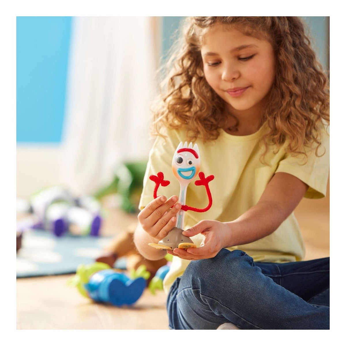 Muñeco Oficial Forky Interactivo Toy Story 4 Con Sonidos y Frases