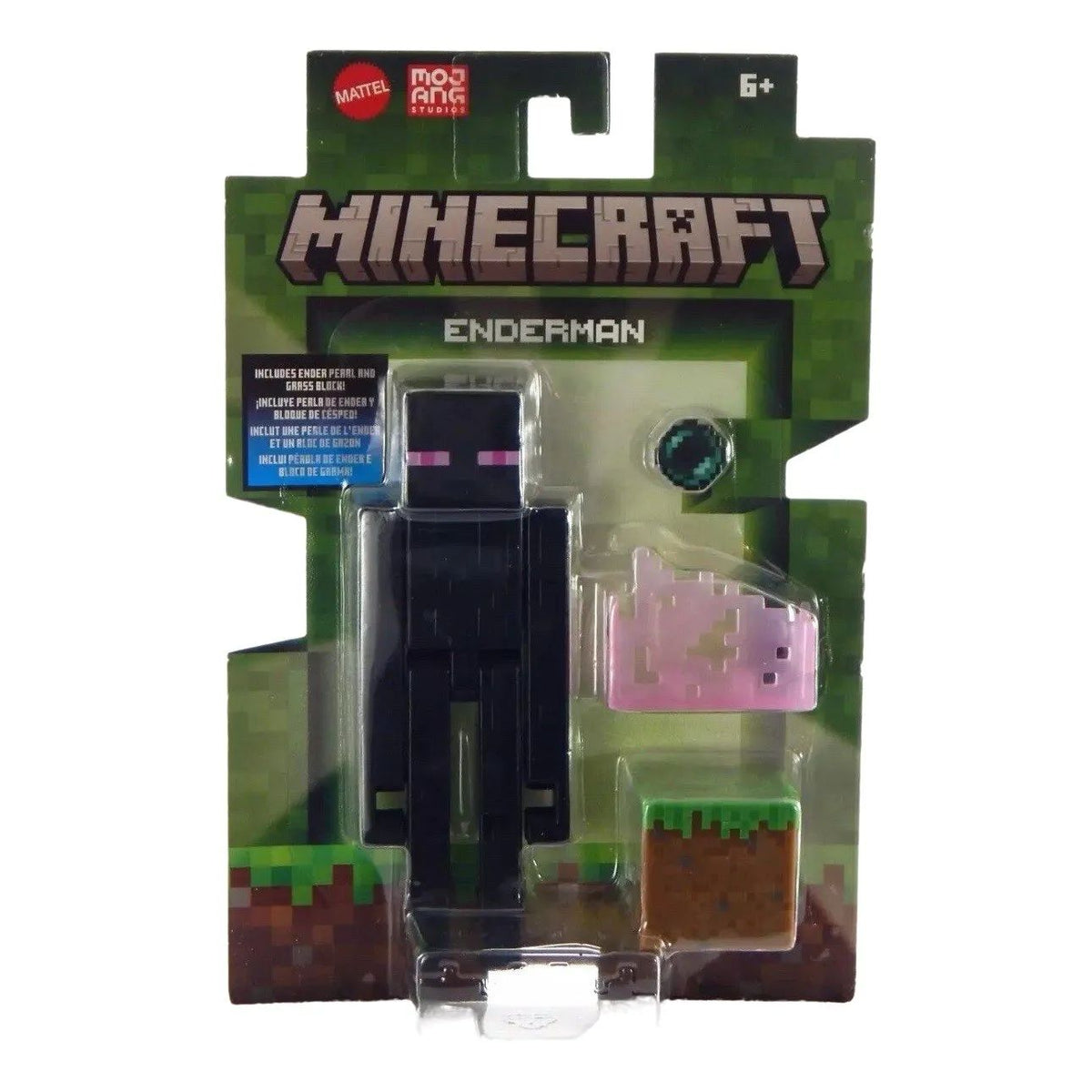 Minecraft Figura de Acción Enderman con Accesorios