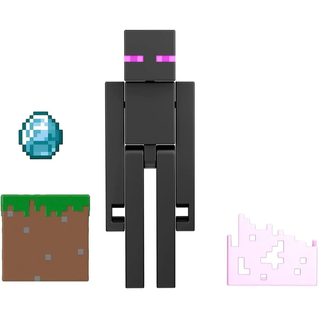 Minecraft Figura de Acción Enderman con Accesorios