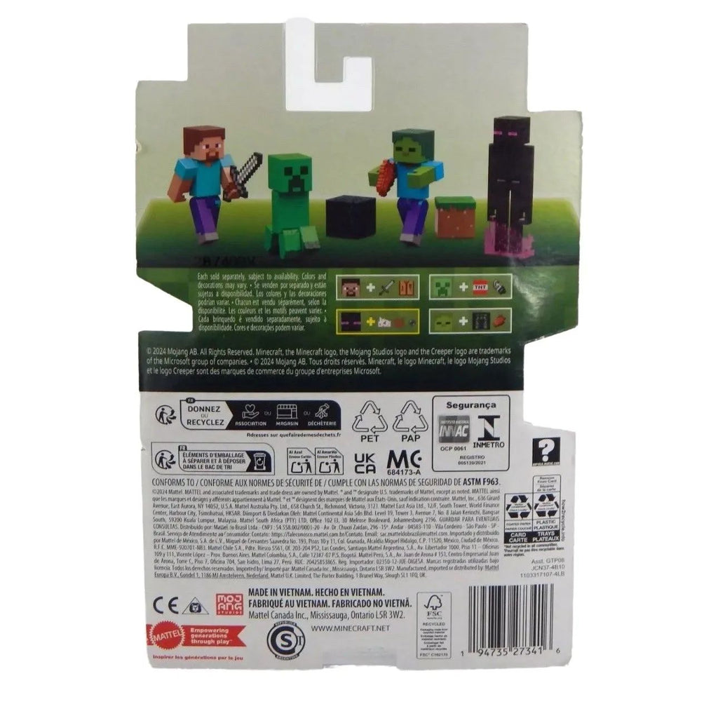 Minecraft Figura de Acción Enderman con Accesorios