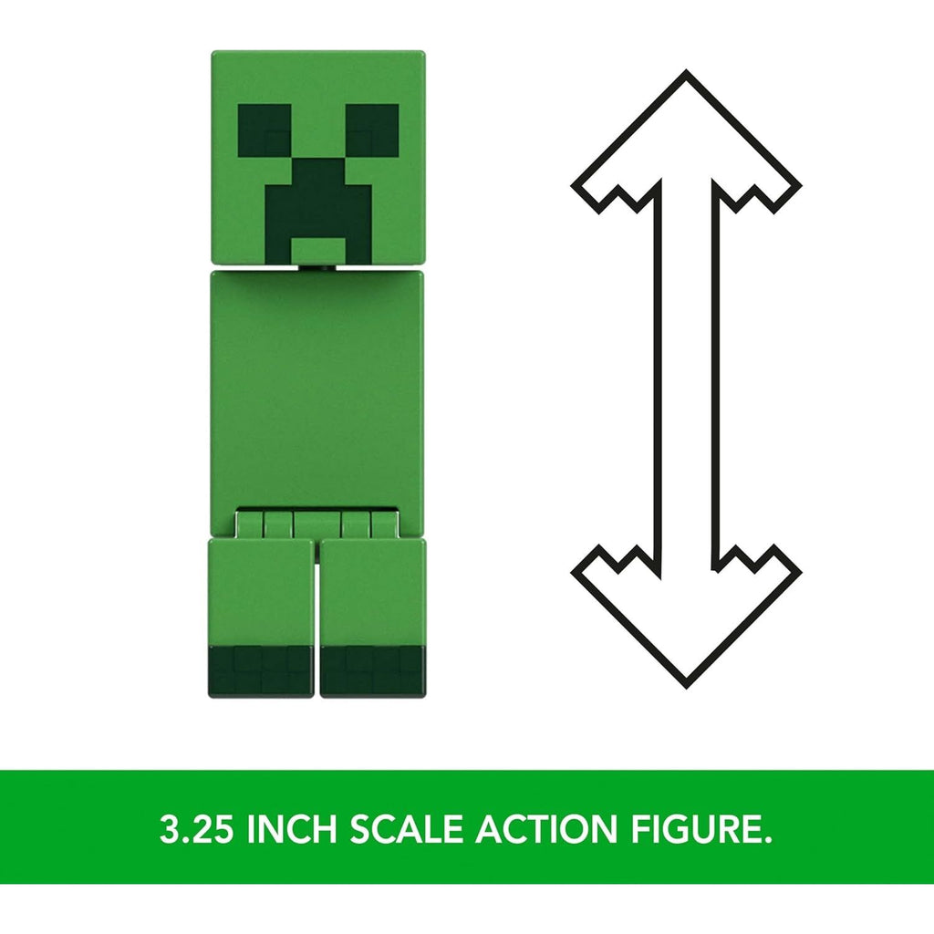 Minecraft Figura de Acción Creeper mas Accesorios TNT