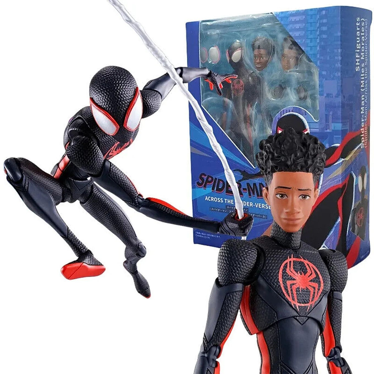 The Spider-Verse SH Figuarts Spider-Man Miles Morales
