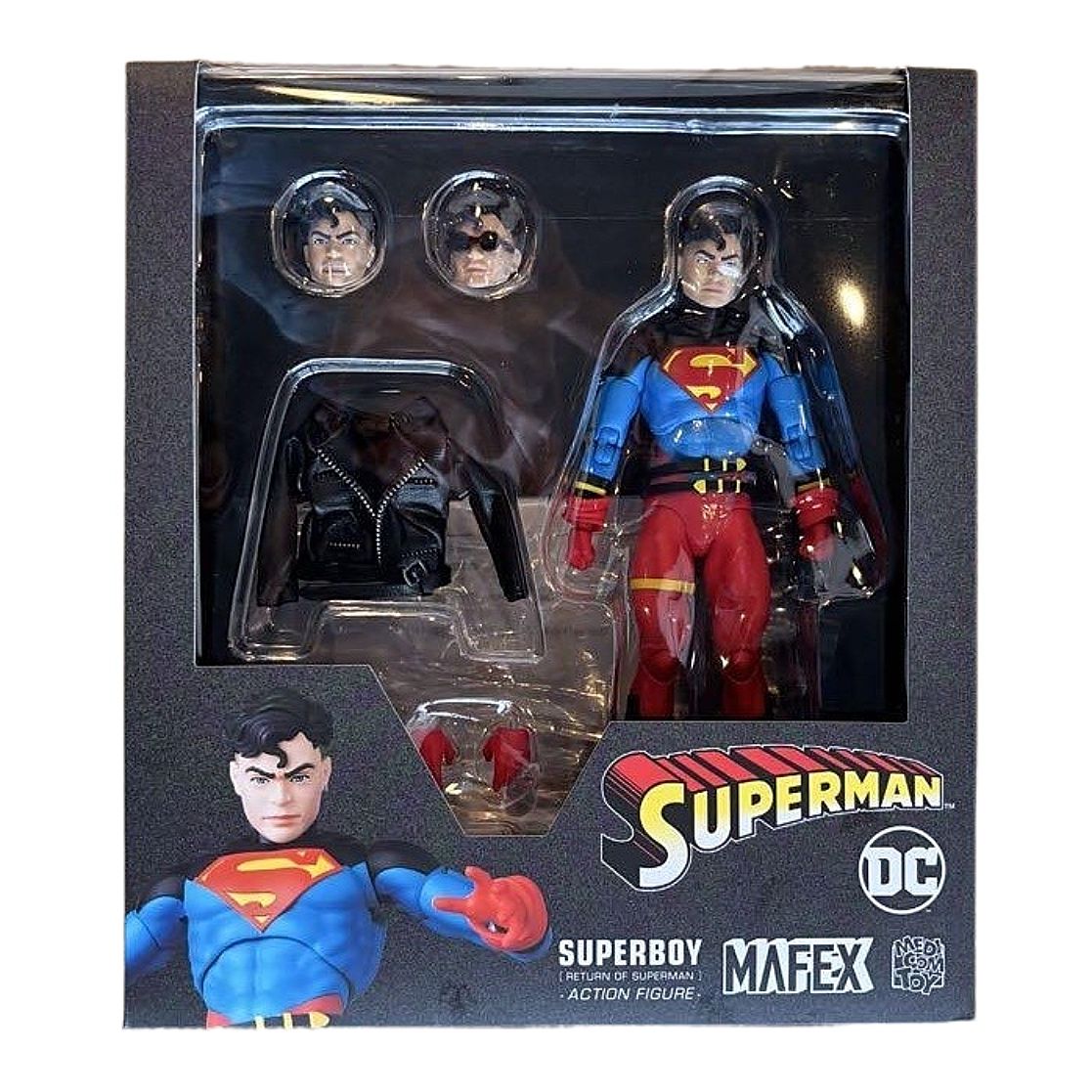 Figura The Return of Superman MAFEX 232 Superboy