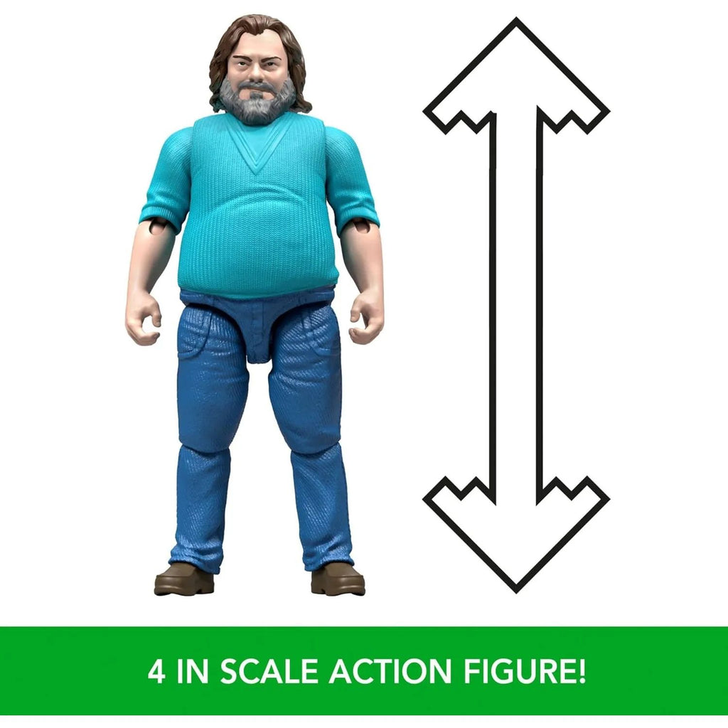 Minecraft La Pelicula Figura Steve con Accesorios 10cm