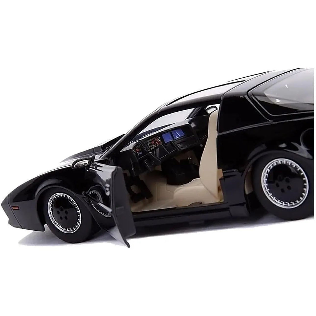 Auto Fantastico a Escala 1-24 de Metal Knight Rider Kitt Pontiac Con Luces