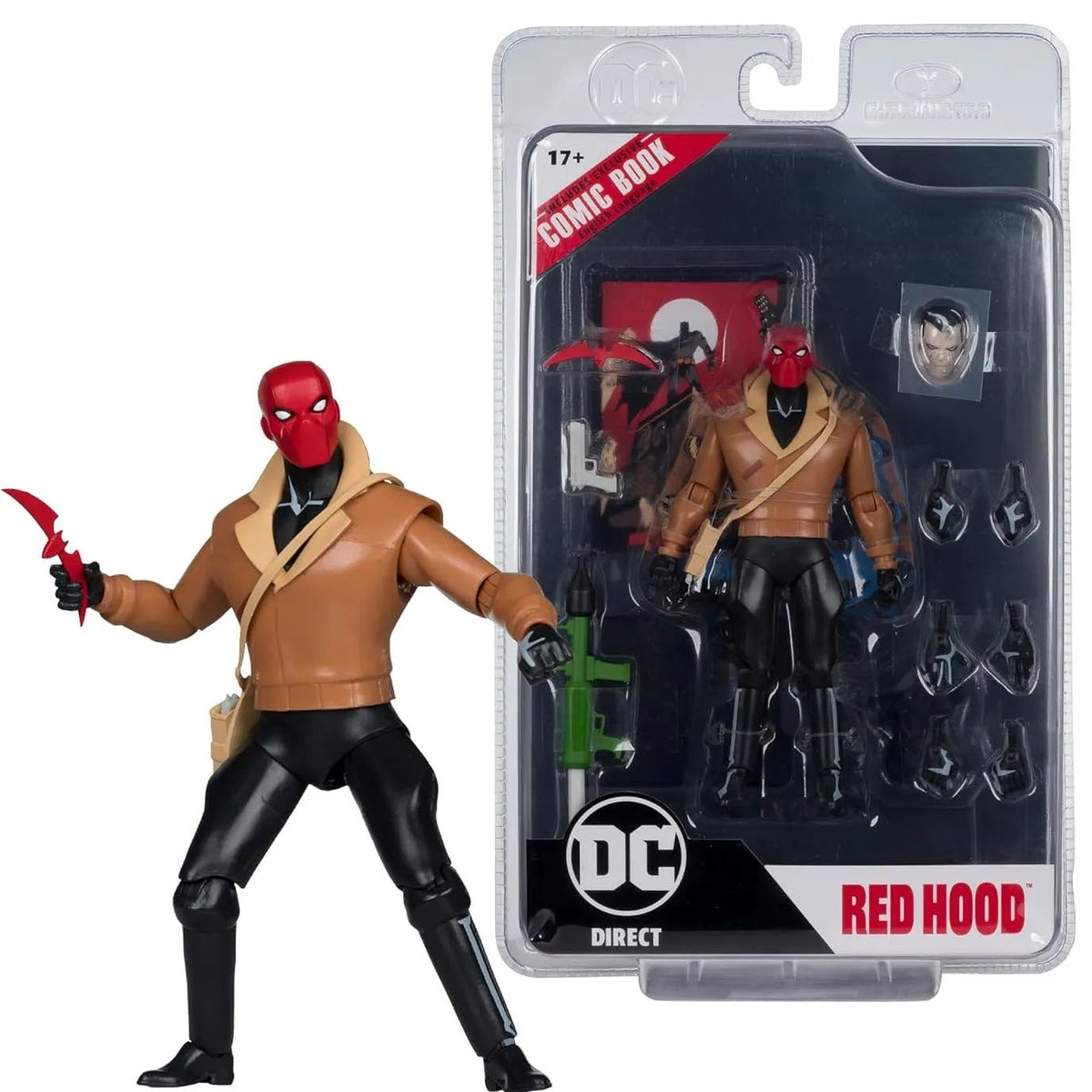 Batman The Adventures Continue DC Red Hood with Comic