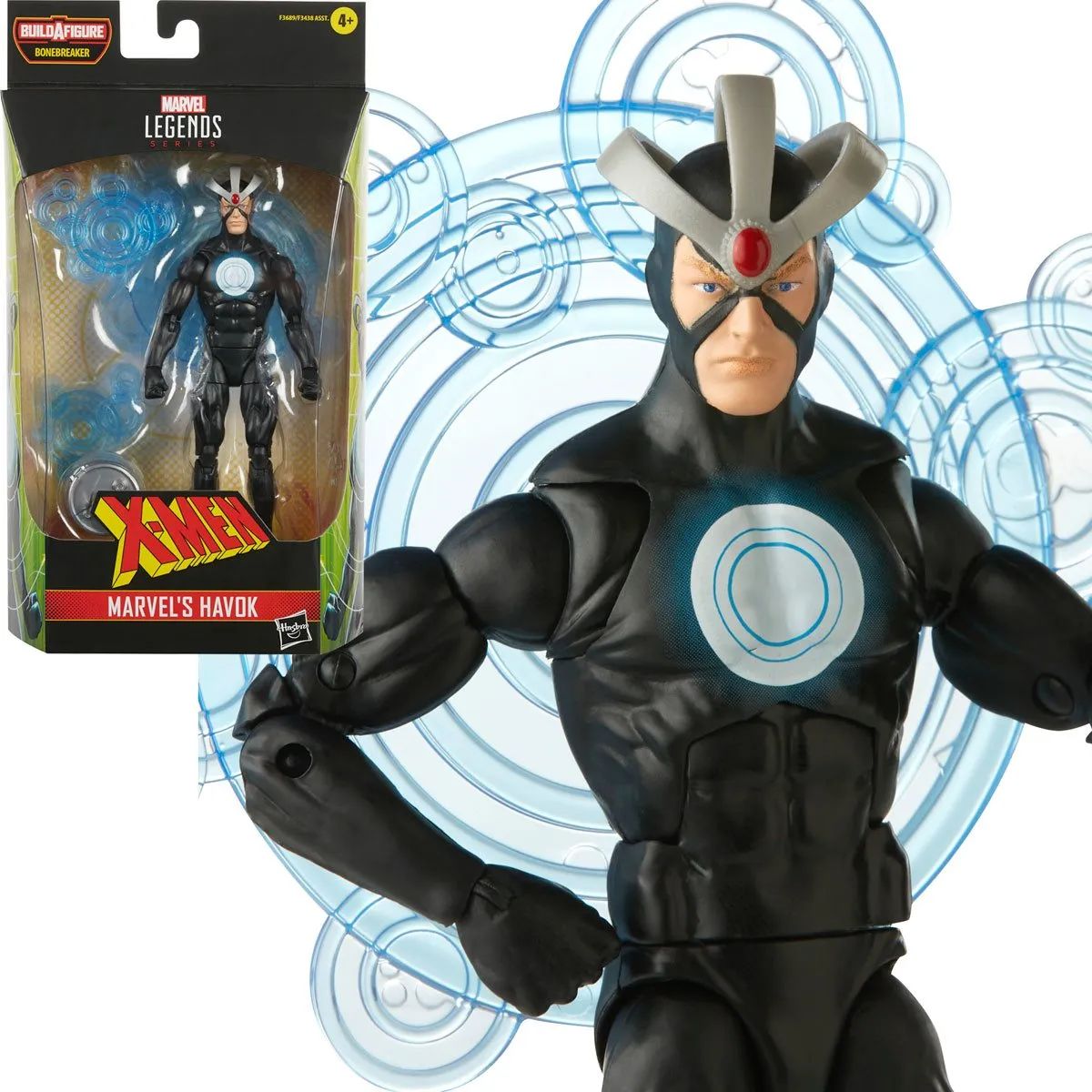 X-Men Marvel Legends Havok Classic Bonebreaker BAF