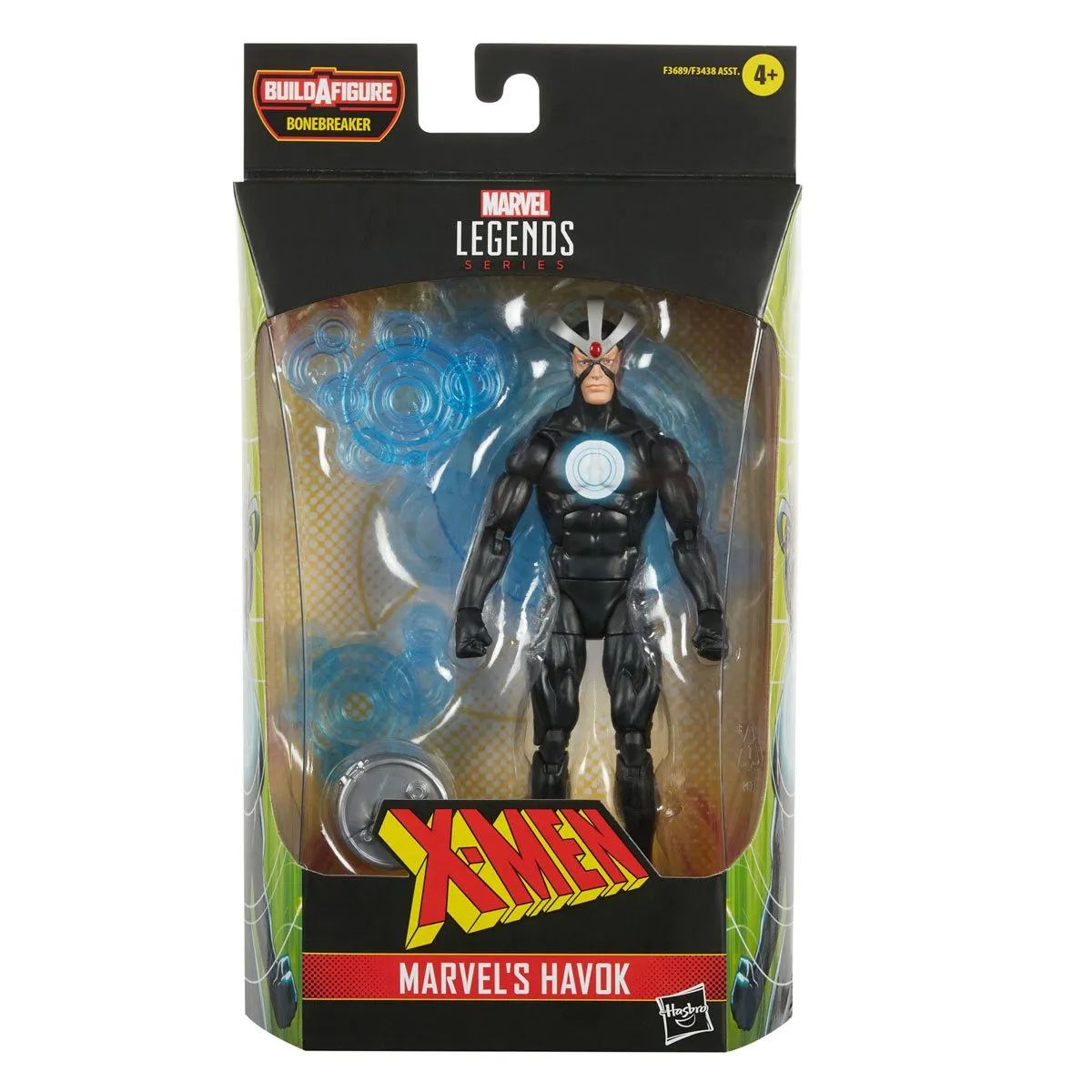 X-Men Marvel Legends Havok Classic Bonebreaker BAF
