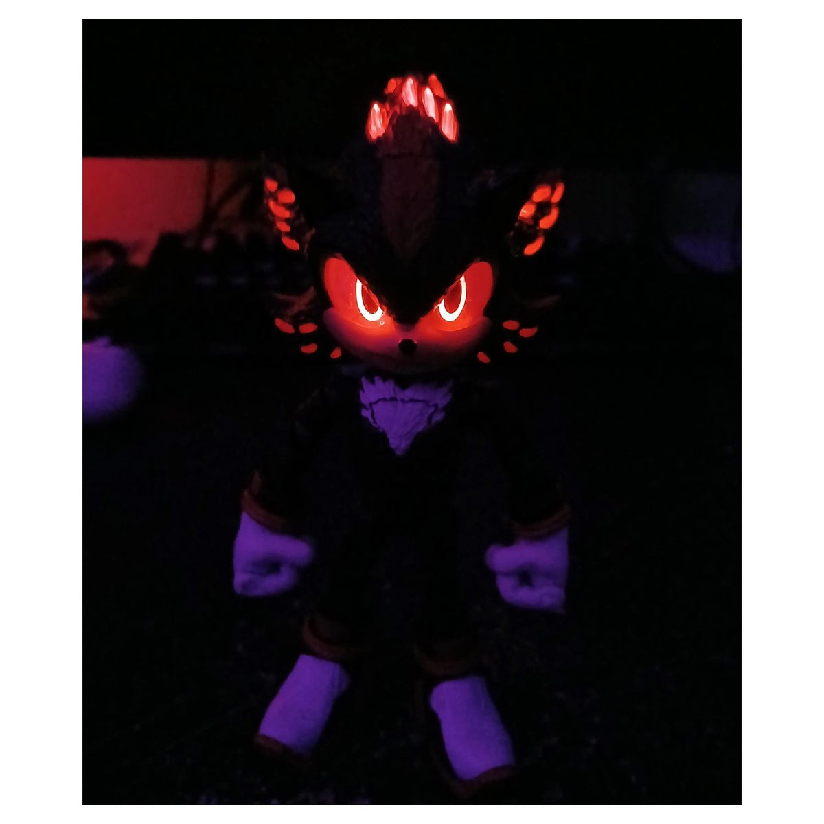 Figura Movie Sonic the Hedgehog 3 Shadow con Luces