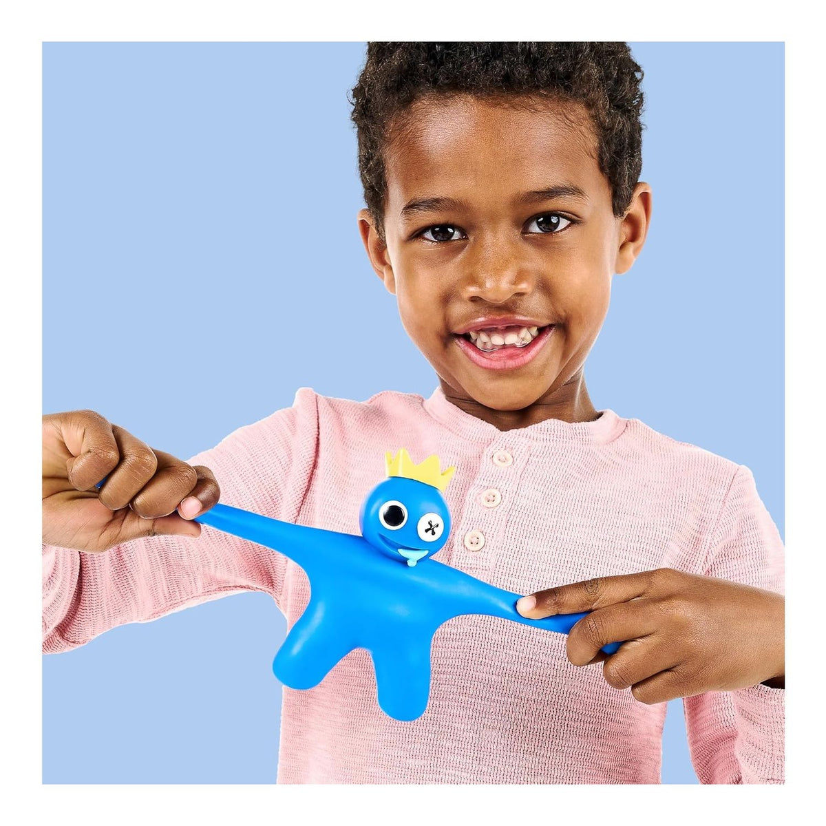 Goo Jit Zu Estirable Elásticos Rainbow Friends Blue