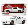 Auto Escala de Metal 1-24 Die-Cast Mazda RX-7 (FC) 1985 Initial D