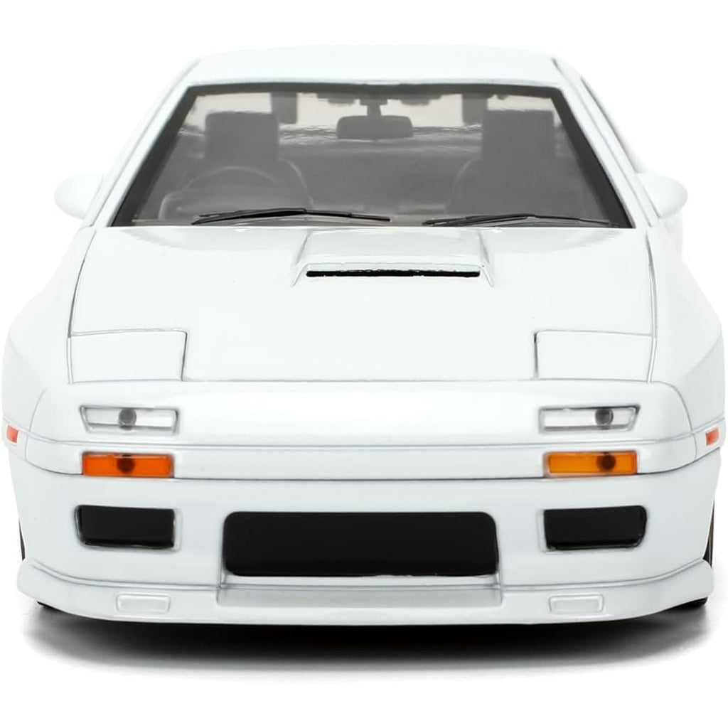 Auto Escala de Metal 1-24 Die-Cast Mazda RX-7 (FC) 1985 Initial D