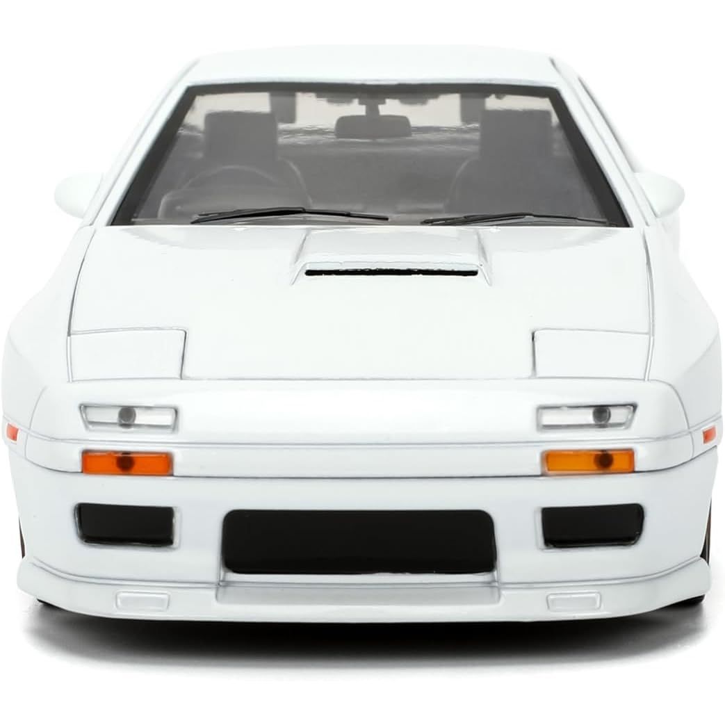 Auto Escala de Metal 1-24 Die-Cast Mazda RX-7 (FC) 1985 Initial D