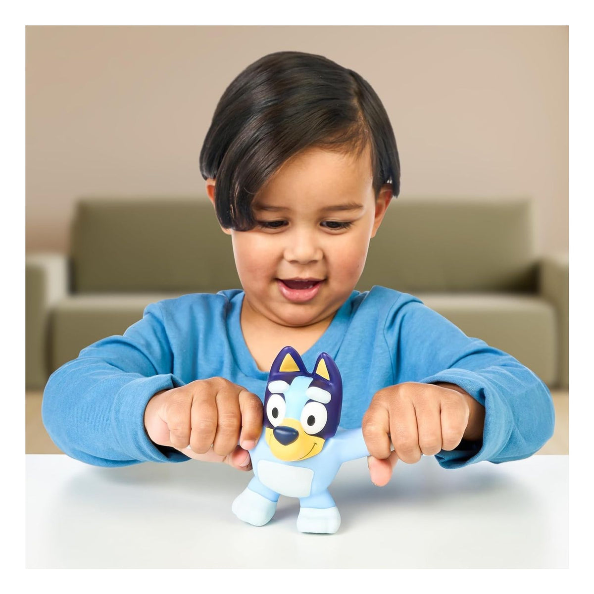 Figura de Accion Estirable Elásticos Bluey Strenchy