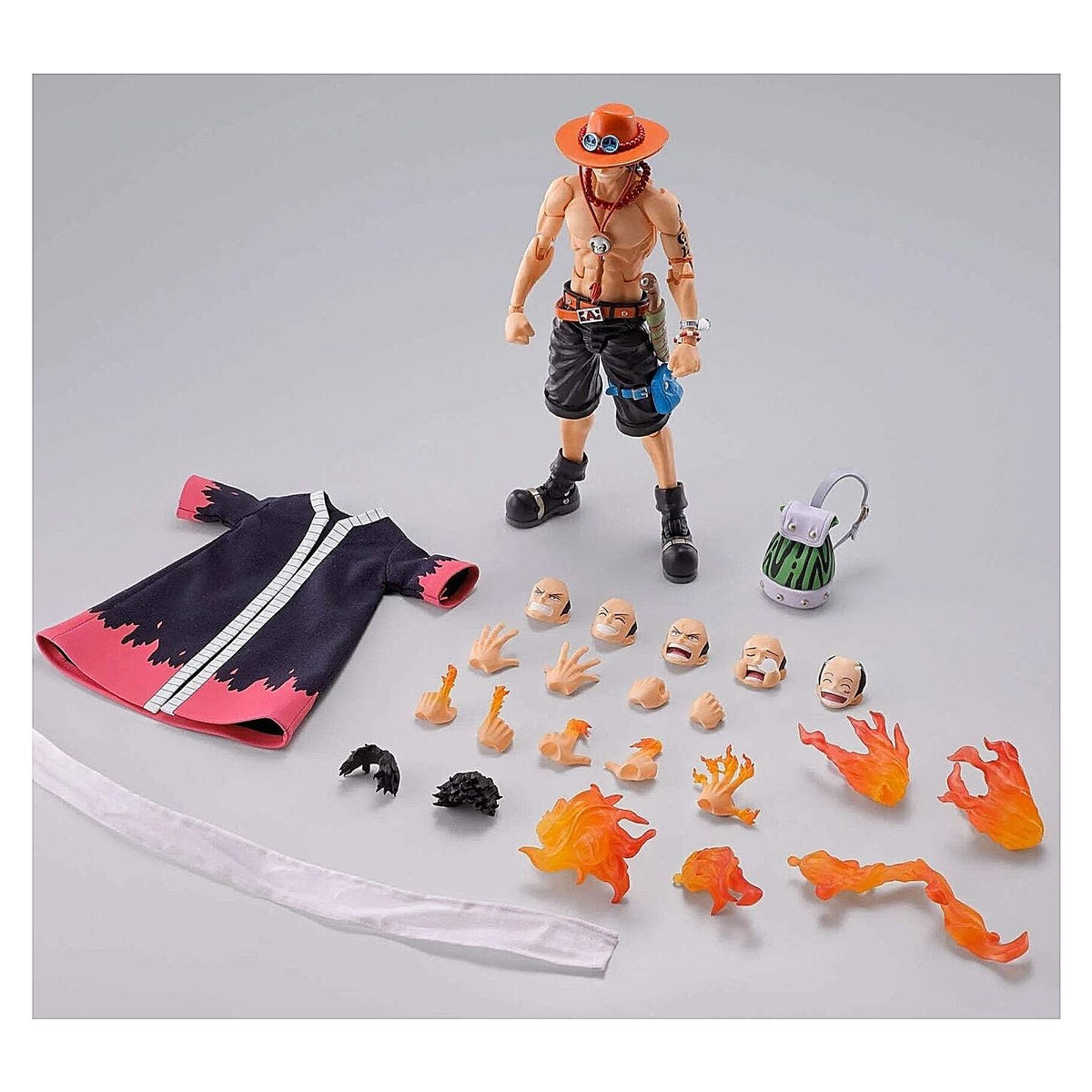 One Piece SH Figuarts Portgas D Ace Puño de Fuego