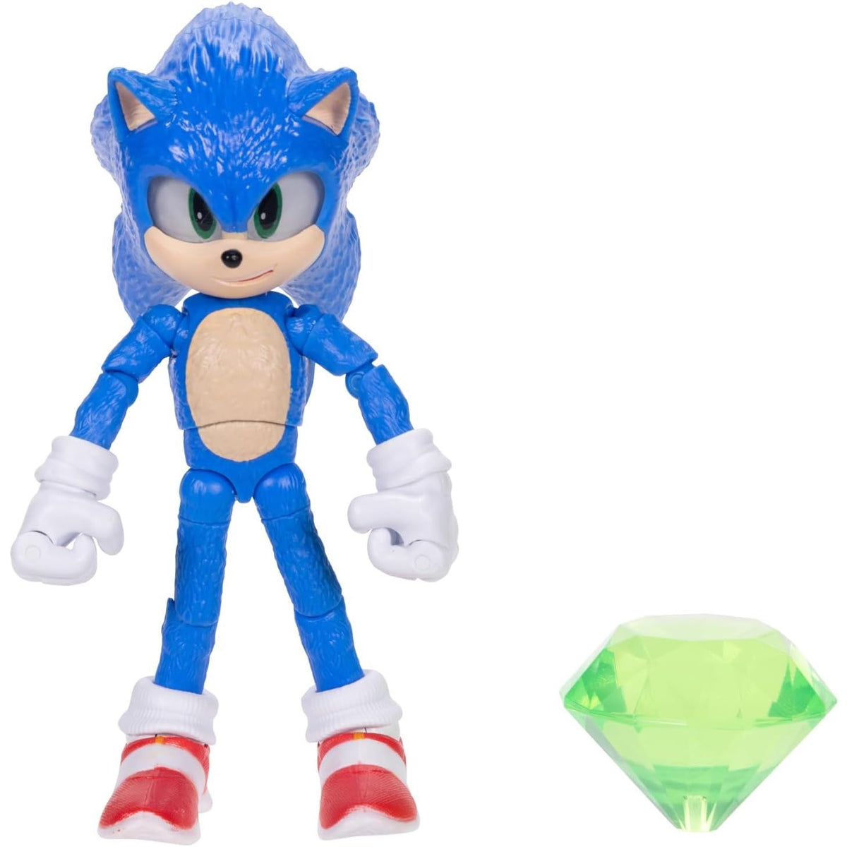 Figura Sonic 3 La Pelicula Hedgehog Jakks Pacific con Esmeralda