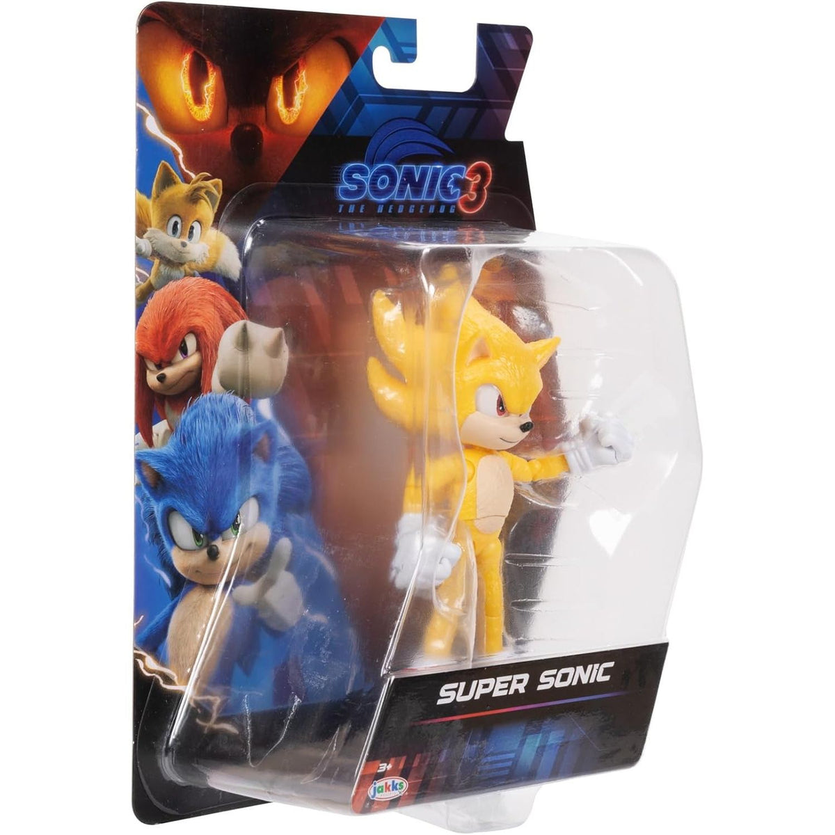 Figura de Accion Sonic 3 the Hedgehog La Pelicula Super SONIC