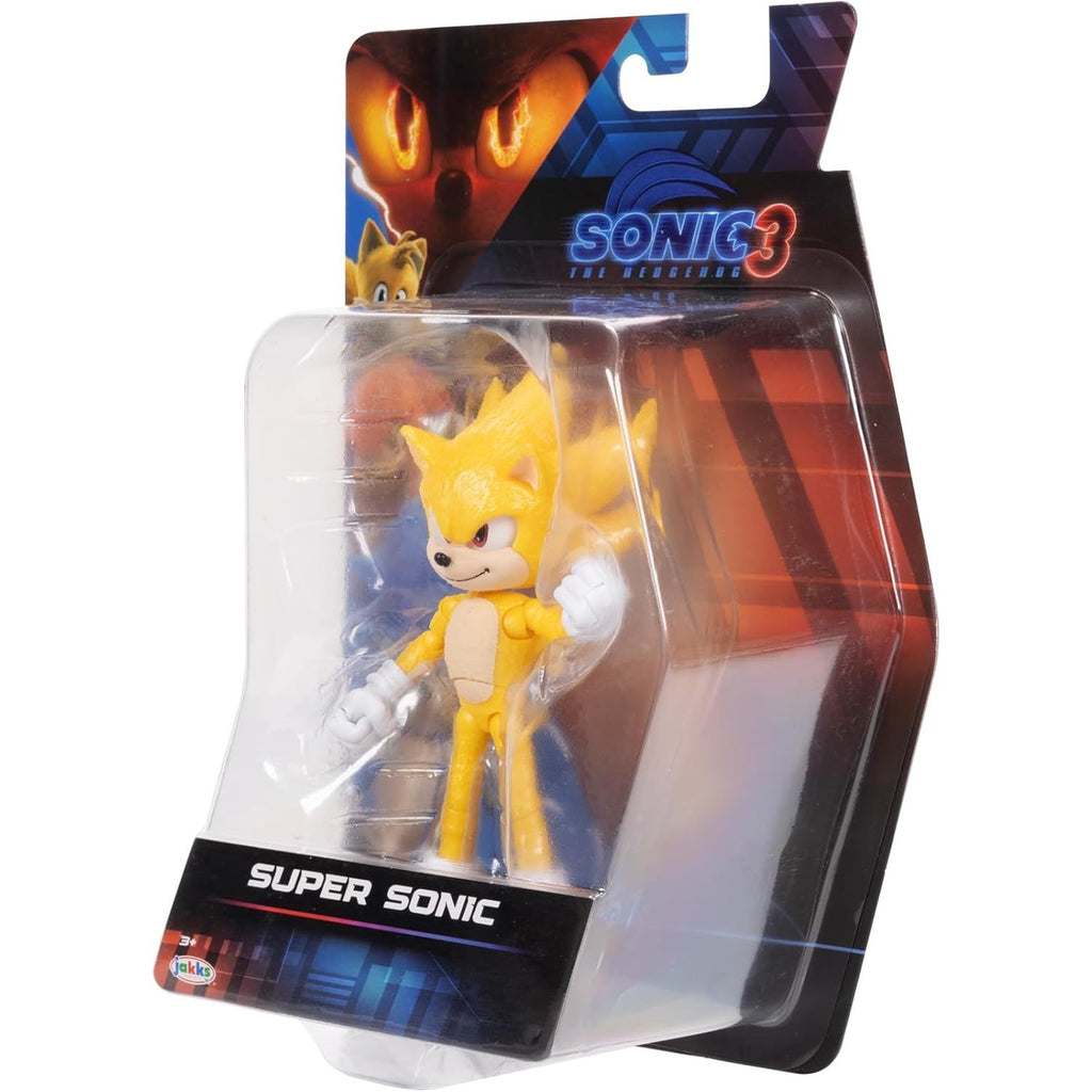 Figura de Accion Sonic 3 the Hedgehog La Pelicula Super SONIC