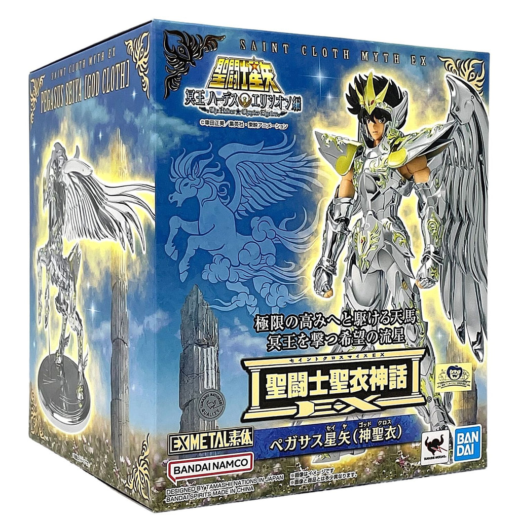 Caballeros del Zodiaco Pegasus Saint Seiya Myth Cloth EX Metal Pegaso Seiya God Cloth JP
