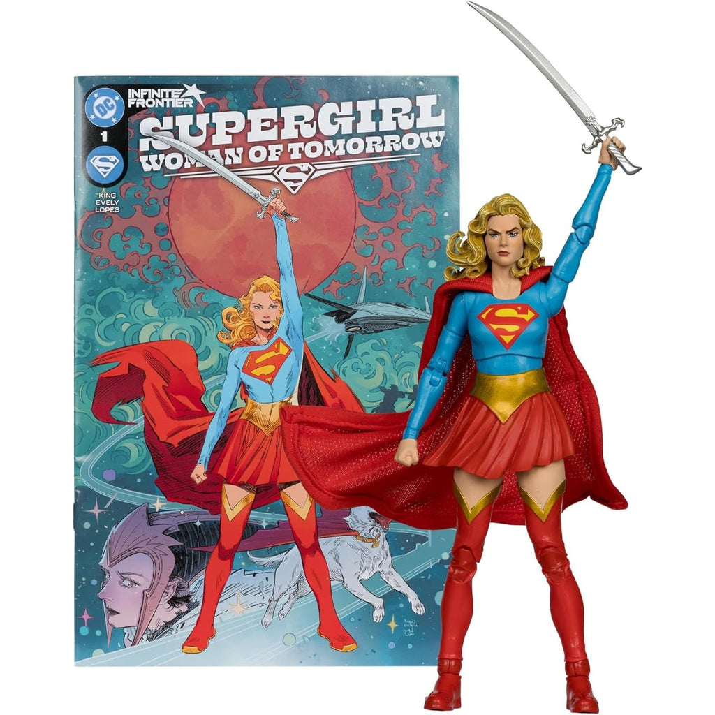 DC Direct Page Supergirl Woman of Tomorrow con Comic