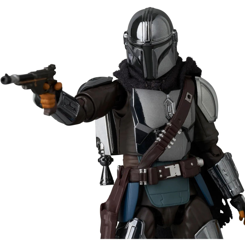 Star Wars The Mandalorian Mafex 256 Chrome Ver