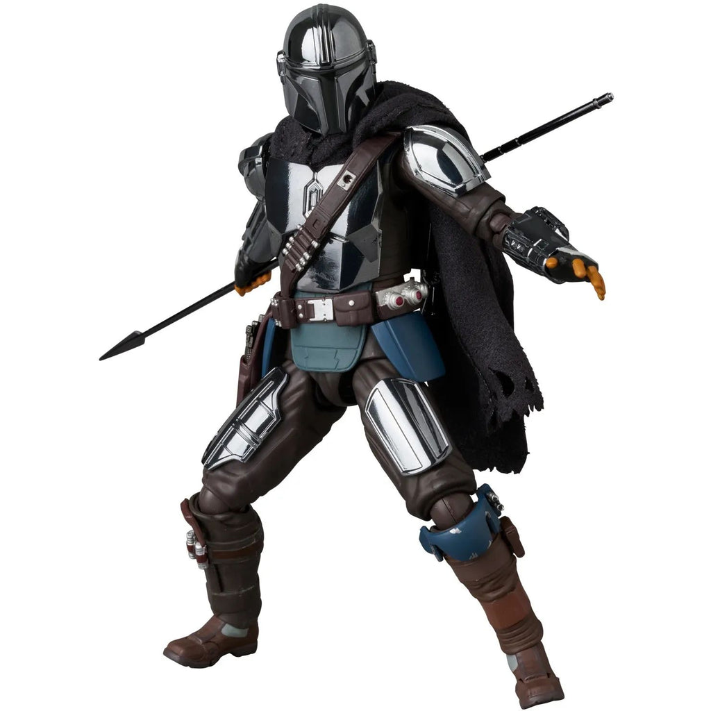 Star Wars The Mandalorian Mafex 256 Chrome Ver