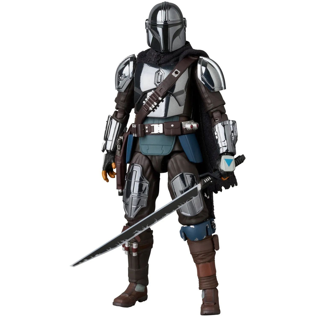 Star Wars The Mandalorian Mafex 256 Chrome Ver