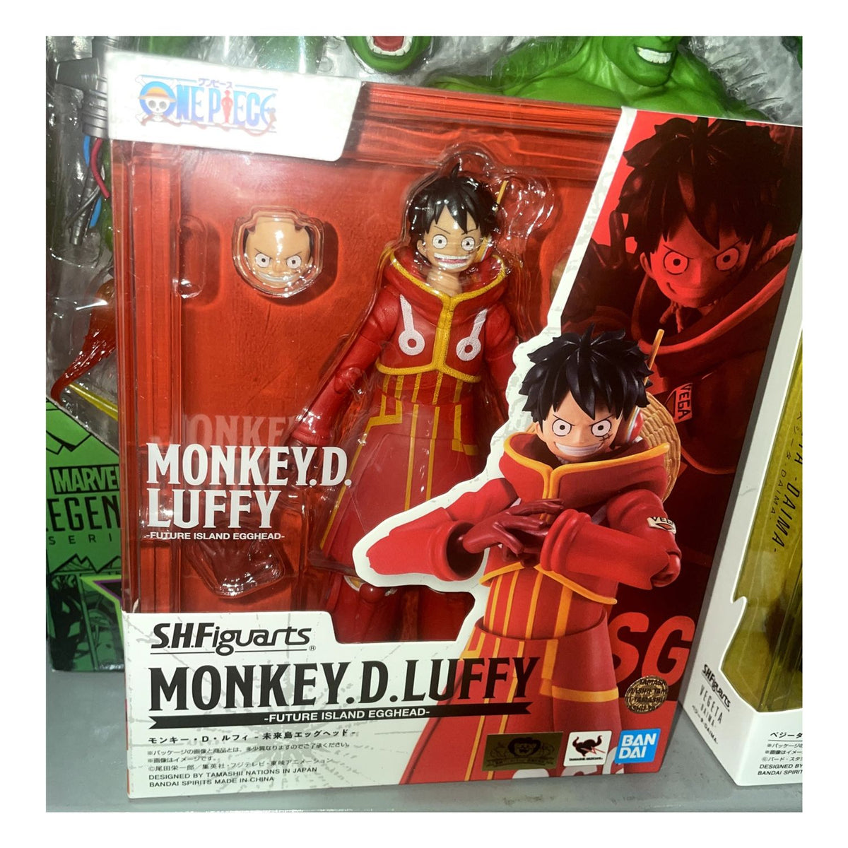 One Piece SH figuarts Monkey D Luffy Future Island Egghead