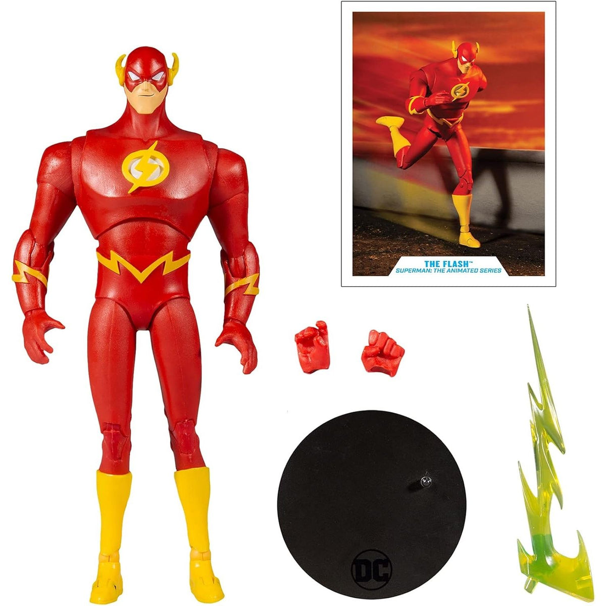 The Flash Animado McFarlane Toys DC Multiverse Superman The Animated Series