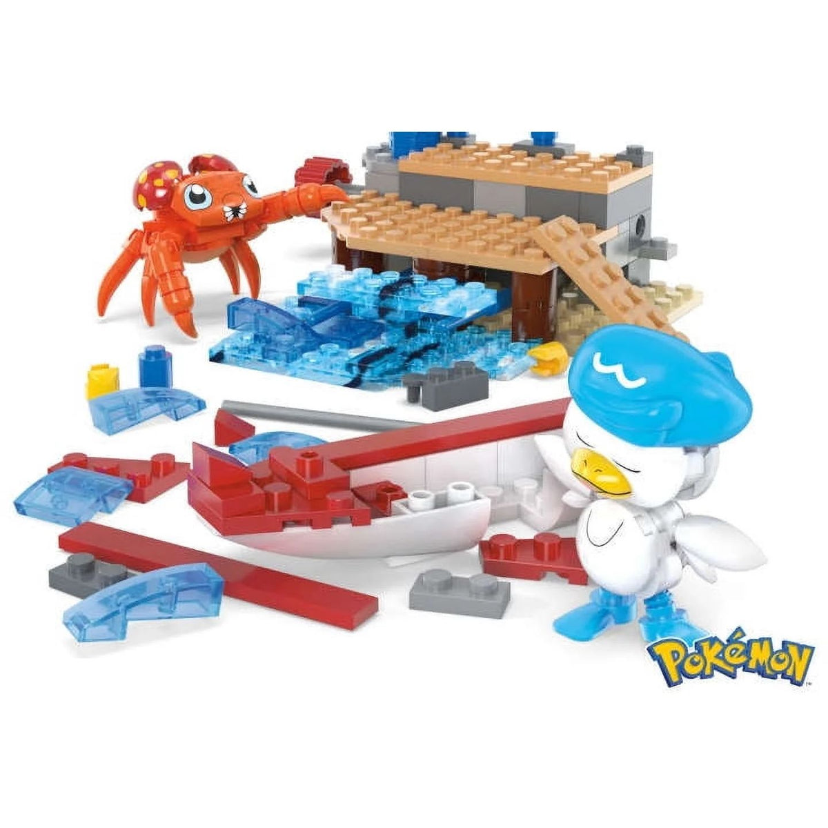 MEGA Pokemon Bloques Quaxly and Paras 188 Piezas