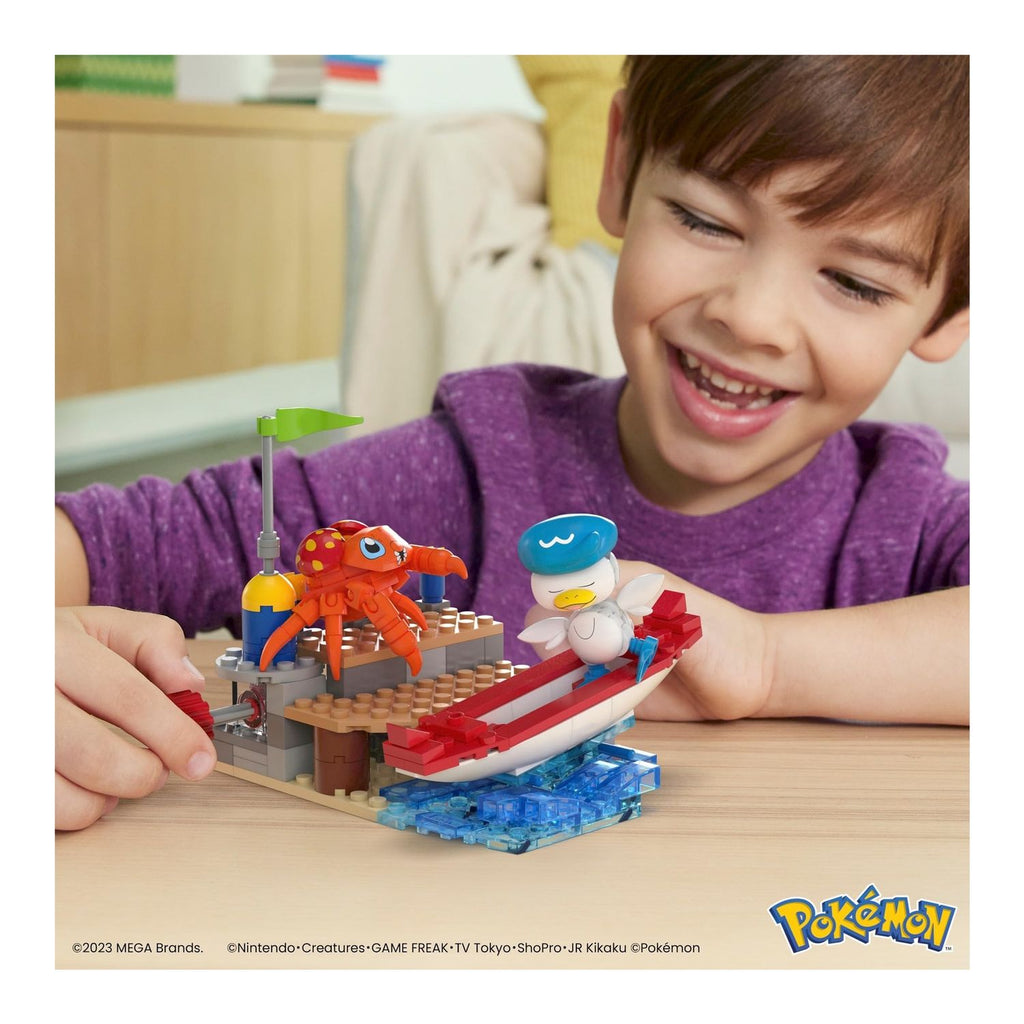 MEGA Pokemon Bloques Quaxly and Paras 188 Piezas
