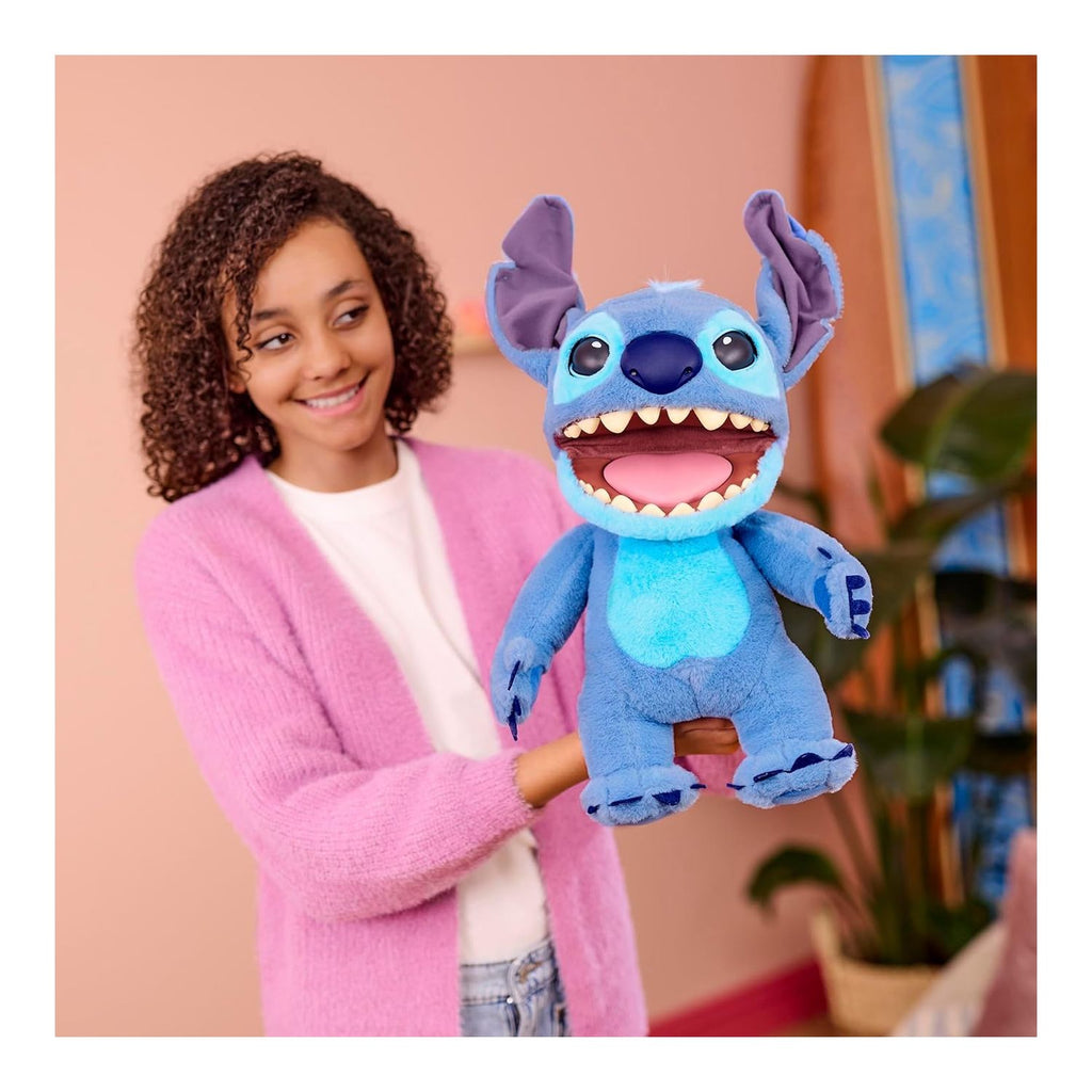 Marioneta Peluche Animatronico Stitch +100 Acciones Sonidos