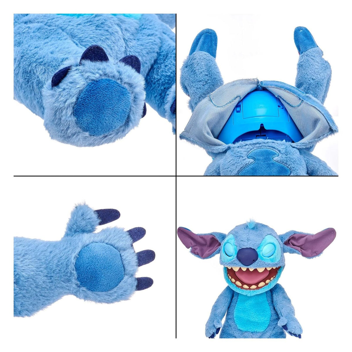 Marioneta Peluche Animatronico Stitch +100 Acciones Sonidos