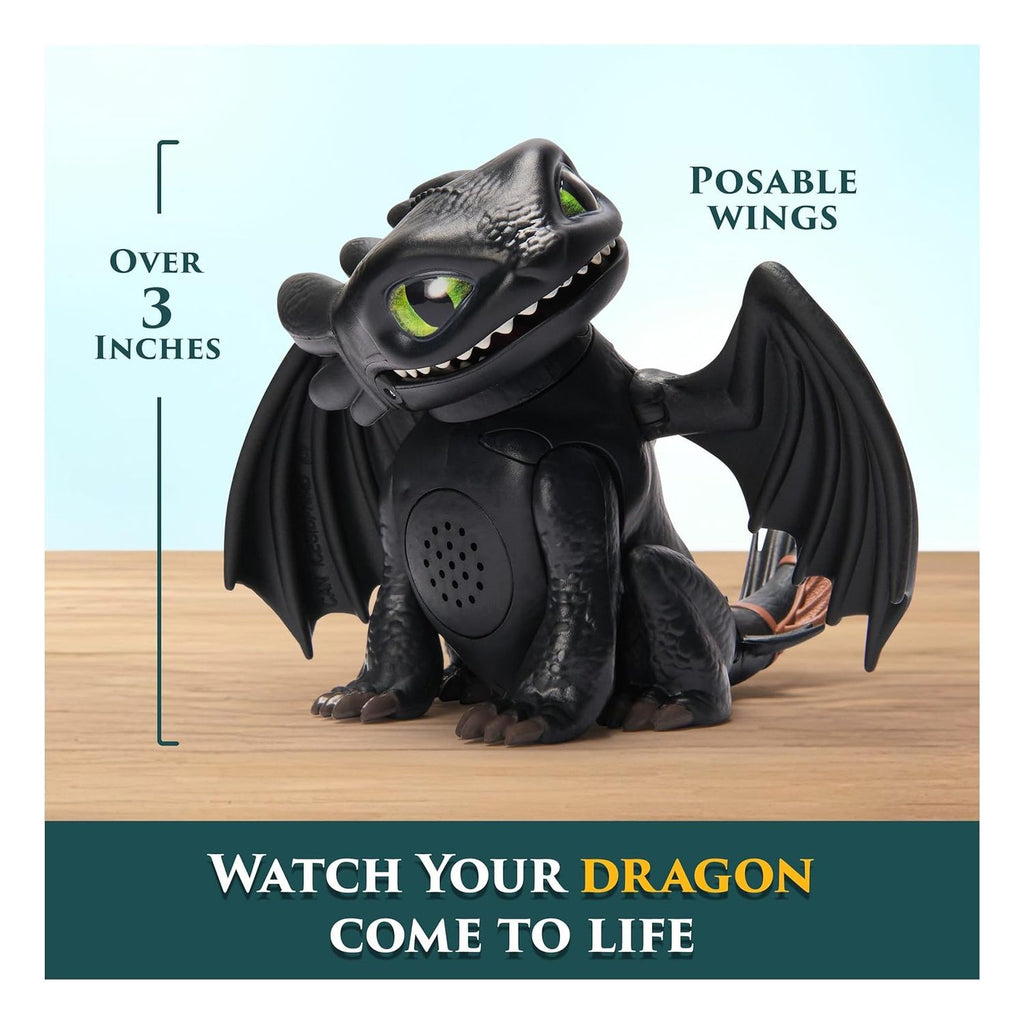Figura Interactiva Como entrenar a tu dragon Chimuelo