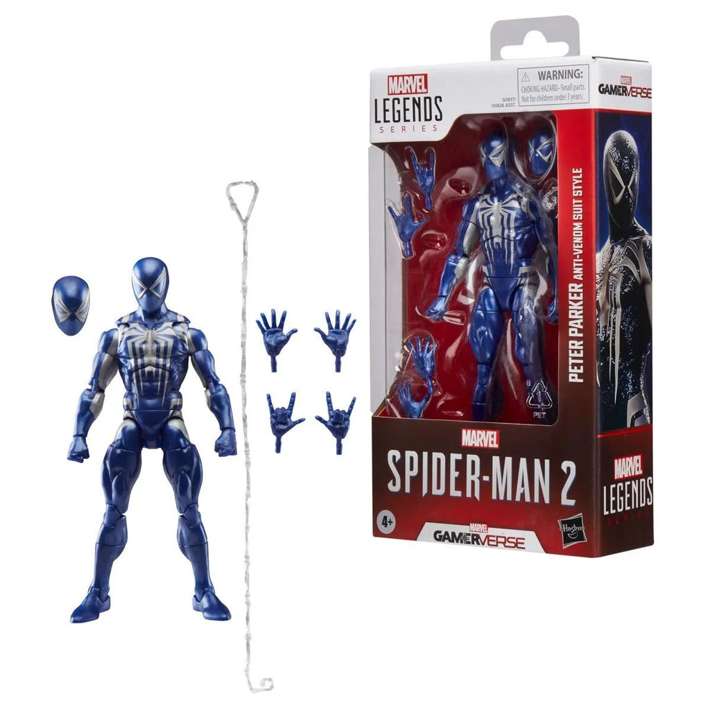 Spider-Man 2 Marvel Legends Gamerverse Peter Anti-Venom Suit