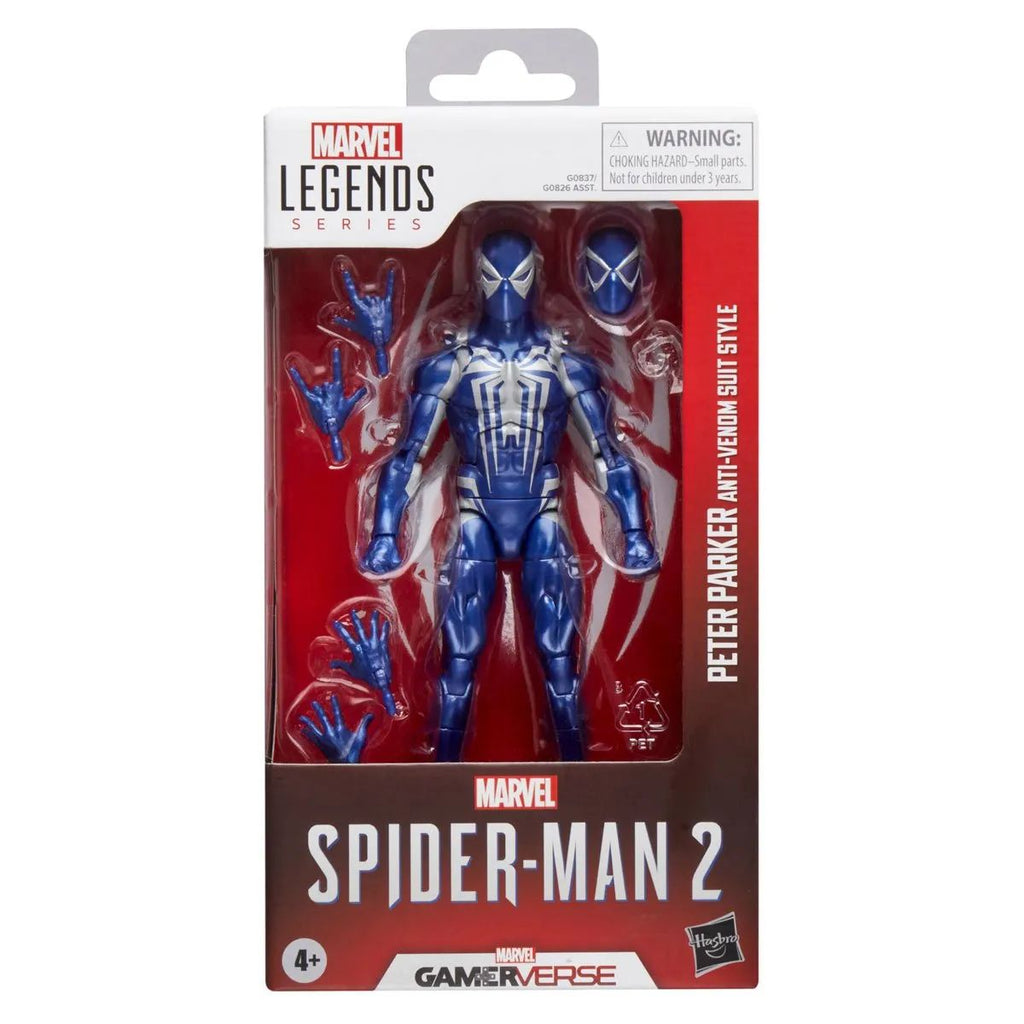Spider-Man 2 Marvel Legends Gamerverse Peter Anti-Venom Suit