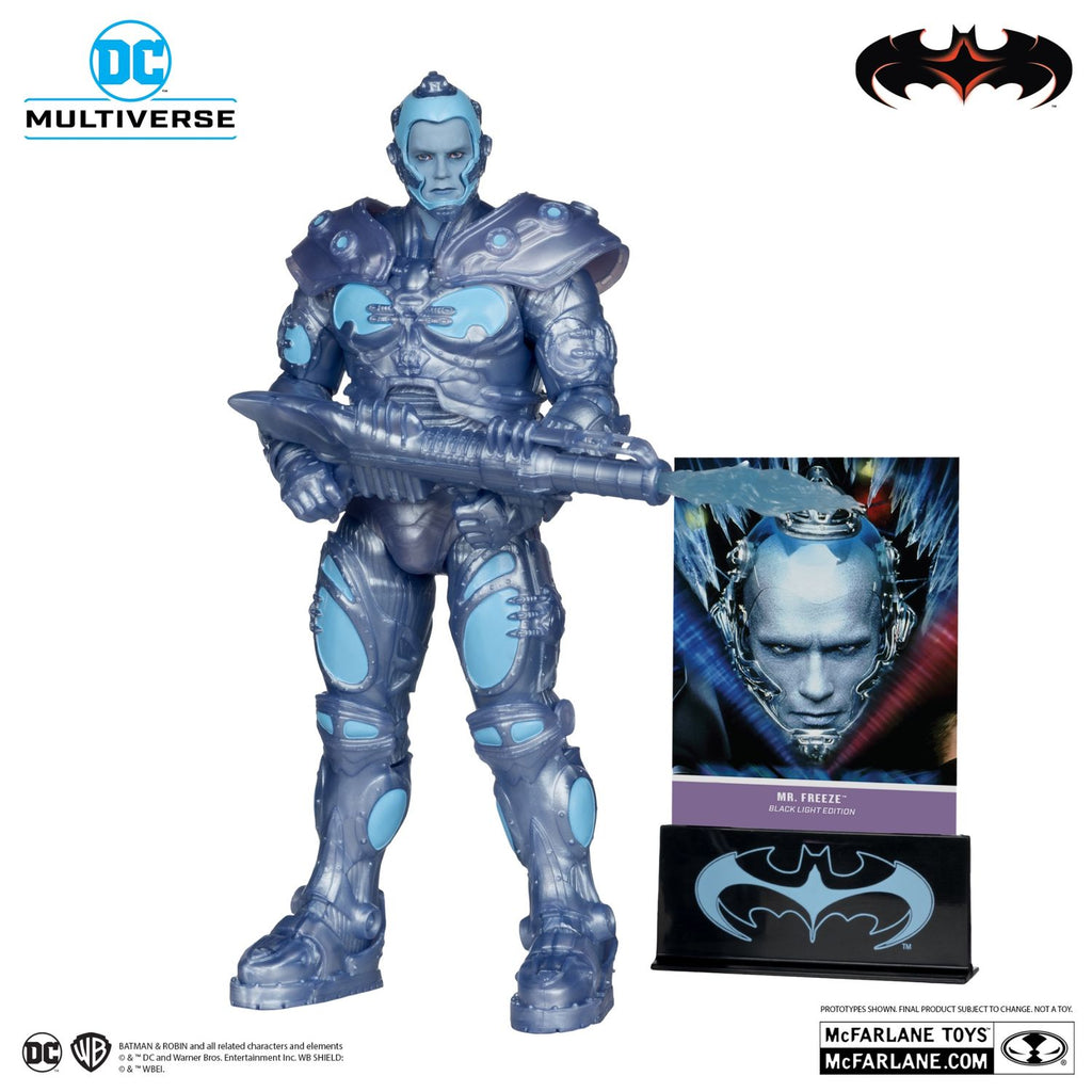 MR FREEZE BATMAN & ROBIN BLACK LIGHT EDITION GOLD LABEL
