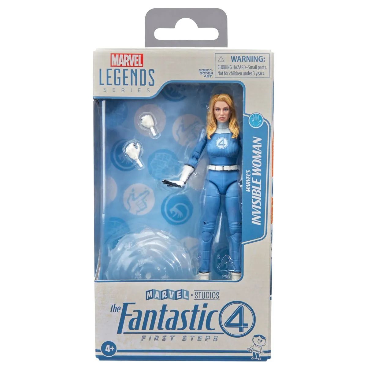 Los 4 Fantasticos 1ros Pasos Marvel Legends Mujer Invisible